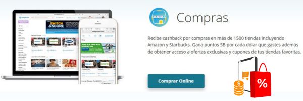 Compra con Swagbucks y te reembolsa en SB